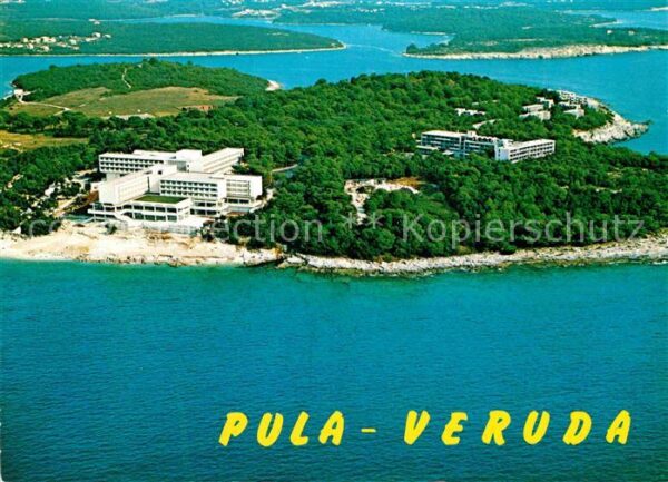 Pola Pula Croatia Veruda Fliegeraufnahme