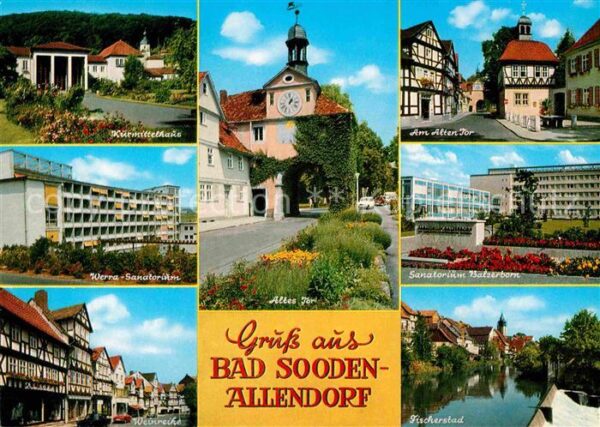 Allendorf Bad Sooden Kurmittelhaus Am Alten Tor Sanatorium B