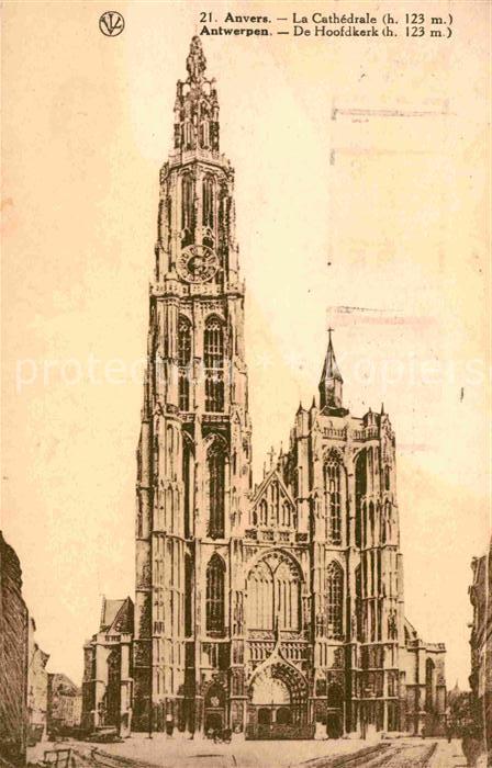 Anvers Antwerpen Cathedrale