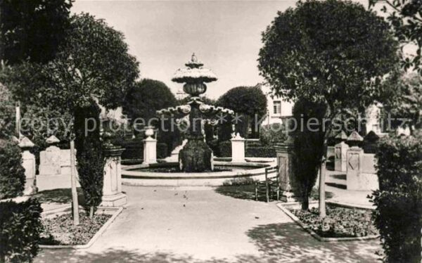Valencia Valenciana Jardines del Real Fuente