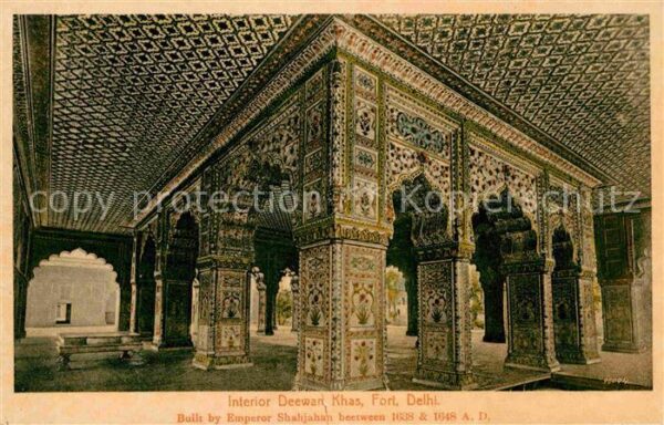 Delhi Delhi Interior Deewan Khas Fort