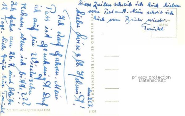 Senftenberg Niederlausitz Platz der Freundschaft HO-Kaufhaus Berg – Bild 2