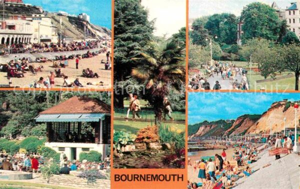 Bournemouth Central Gardens West Cliff Upper Garden