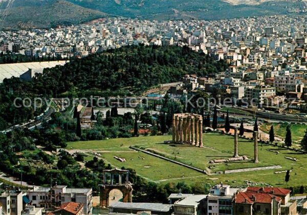 Athens Athen Tempel Jupiter Olympians
