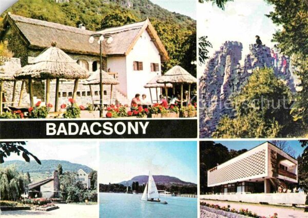 Badacsony Segelboot Gebäude