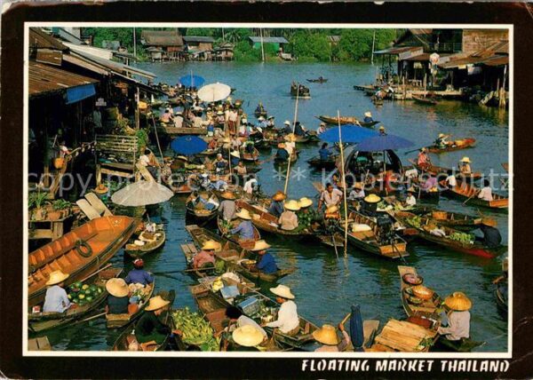 Thailand Floating Market