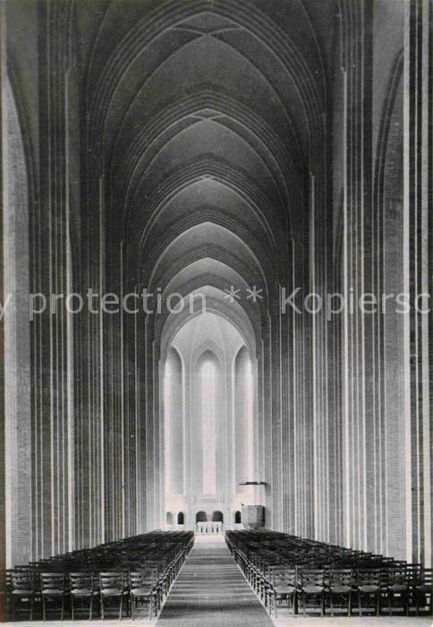 Kobenhavn Grundtvigs Kirke Skibet