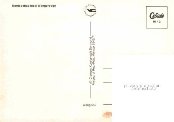 Wangerooge Nordseebad Fliegeraufnahme – Bild 2