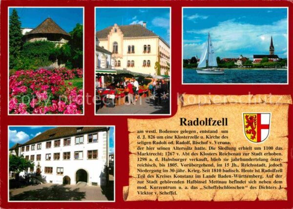 Radolfzell Bodensee Pulverturm Rathaus Münster Unserer Lieb