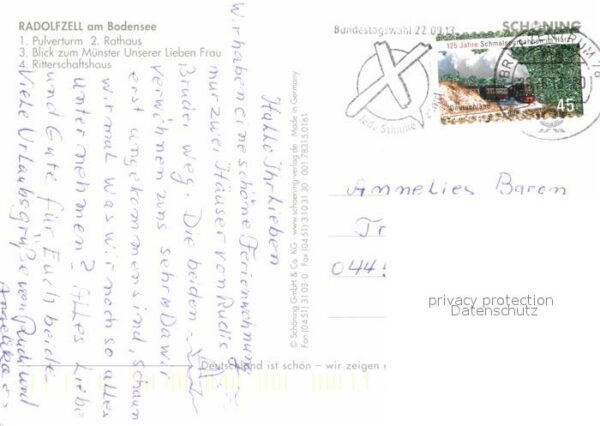 Radolfzell Bodensee Pulverturm Rathaus Münster Unserer Lieb – Bild 2