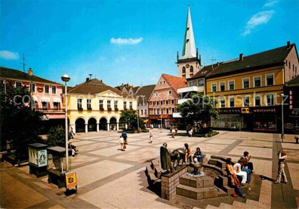 Unna Stadtkirche Marktbrunnen
