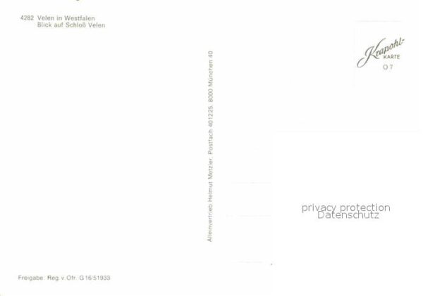 Velen Schloss – Bild 2