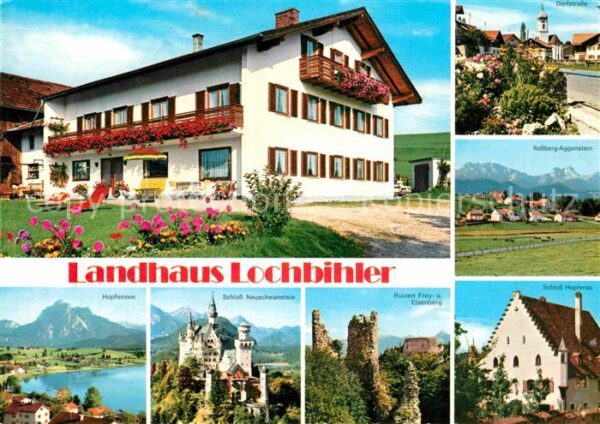 Hopferau Landhaus Lochbihler Ruinen Frey Eisenbe