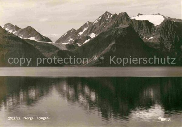 Norge Norwegen Lyngen