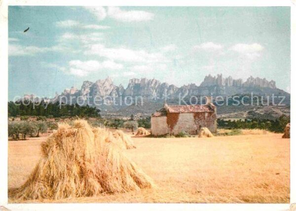 Montserrat Kloster Montana desde la ermita de San Jaime