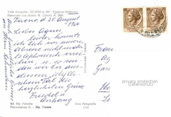 Crodo Valle Antigorio Viceno Pensione Edelwei – Bild 2