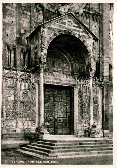 Verona Veneto Portale San Zeno
