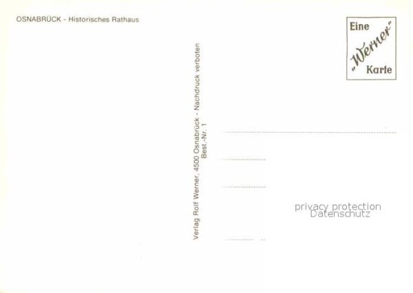 Osnabrueck Rathaus – Bild 2