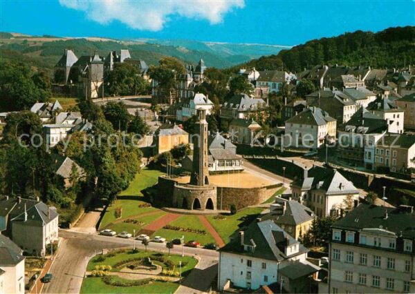 Wiltz Luxembourg Fliegeraufnahme