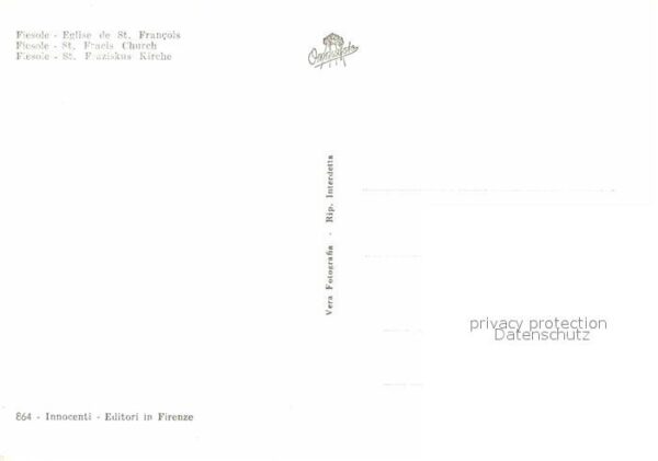 Fiesole Eglise St. Francois – Bild 2