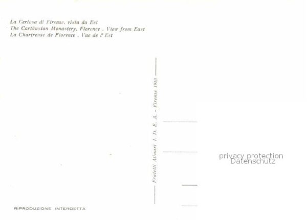 Firenze Florenz Cerlosa – Bild 2