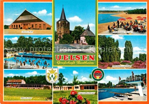 Uelsen Refor. Kirche altes Rathasu Jugendherbe