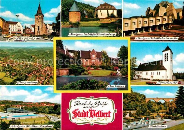 Velbert Alte Kirche Langenberg Neviges-Hallen-F