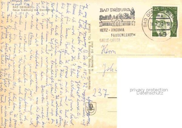Bad Driburg Neue Siedlung Steinberg – Bild 2