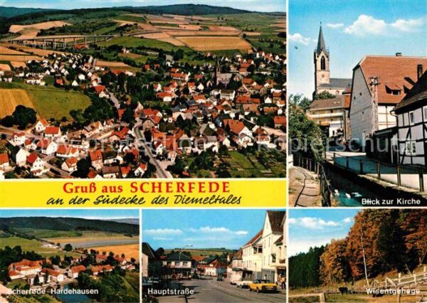 Scherfede Kirche Wisentgehege Hauptstrasse Hardeh