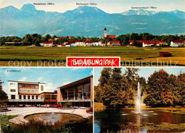 Bad Aibling Kurhaus Wendelstein Breitenstein Sonnen