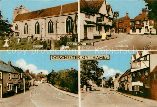 Dorchester Abbey High Street White Hart Hotel