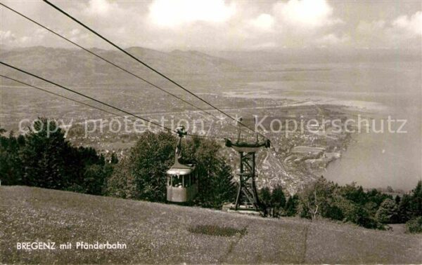 Seilbahn Pfänderbahn Bregenz Bodensee