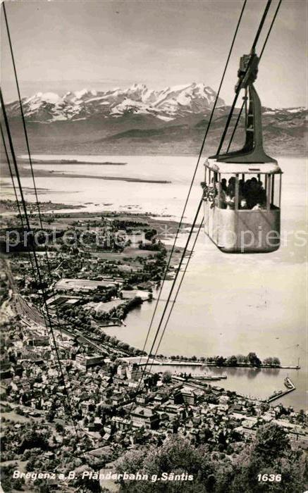 Zahnradbahn Pfänderbahn Bregenz Säntis