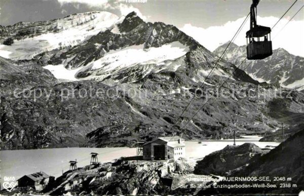 Seilbahn Enzingerboden-Weiss-See Mittelstation T