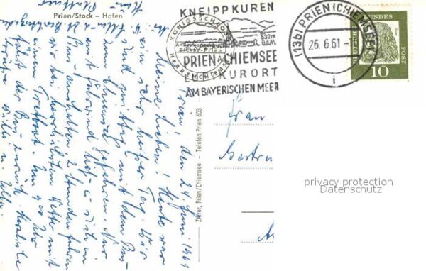 Dampfer Seitenrad Prien Stock Hafen – Bild 2