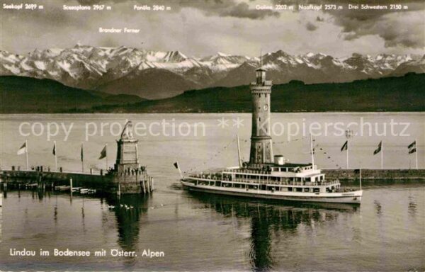 Motorschiffe Lindau Bodensee