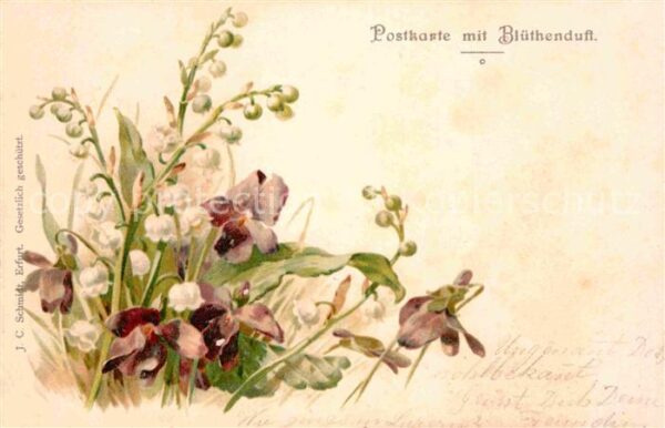 Blumen Maiglöckchen Veilchen Blütenduft