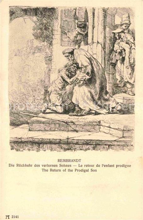 Rembrandt Die Rückkehr des verlorenen Sohnes