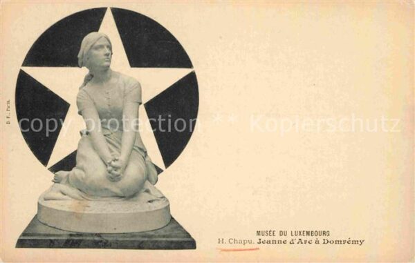 Skulpturen Jeanne d_Arc a Domremy H. Chapu