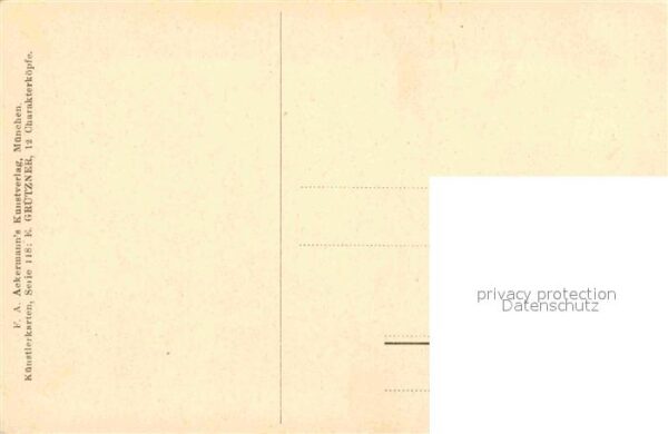 Verlag Ackermann Kuenstlerpostkarte Nr. 1476 Ed. Grützner Alter Schwerenöter – Bild 2