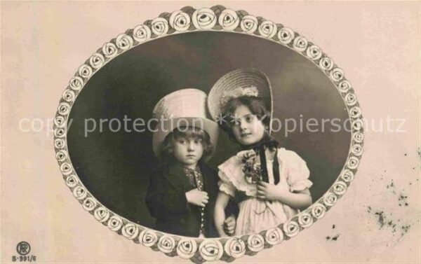 Foto RPH Nr. 991/1 Kinder Hutmode