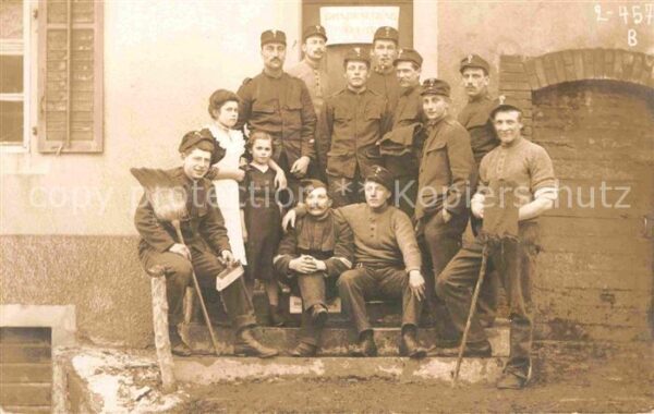 Militaria Schweiz Gruppenfoto