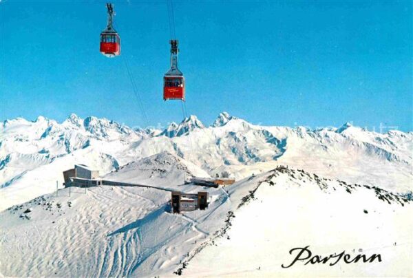 Seilbahn Weissfluhjoch-Weissfluhgipfel Silvretta