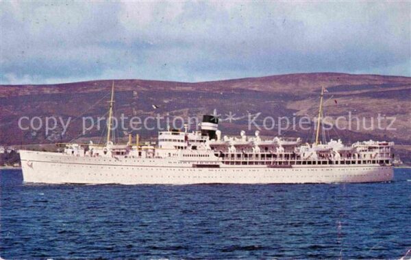 Schiffe Ships Navires M.S. Devonia