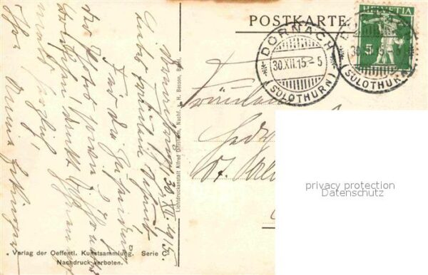 Kuenstlerkarte B. Vautier Der verschuldete Bauer – Bild 2