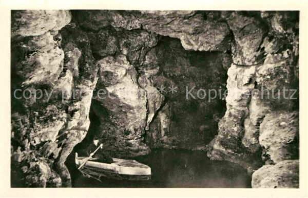 Hoehlen Caves Grottes Altensteiner Höhle See Bad Liebenstein