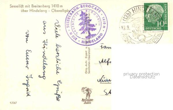 Sessellift Hindelang Breitenberg – Bild 2