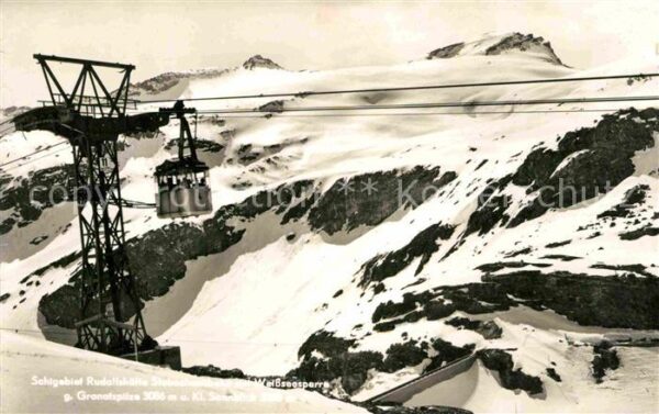 Seilbahn Stubach Weissseesperre Granatspitze Sch