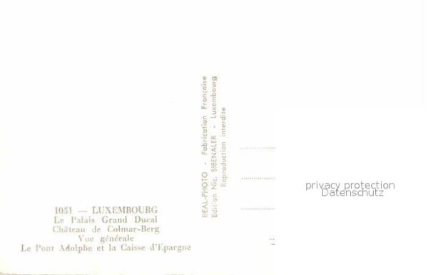 Adel Luxembourg Luxemburg Grande Duchesse Charlotte Palais Grand – Bild 2