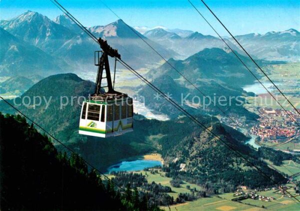Seilbahn Tegelberg Schwangau Füssen Brentenjoch